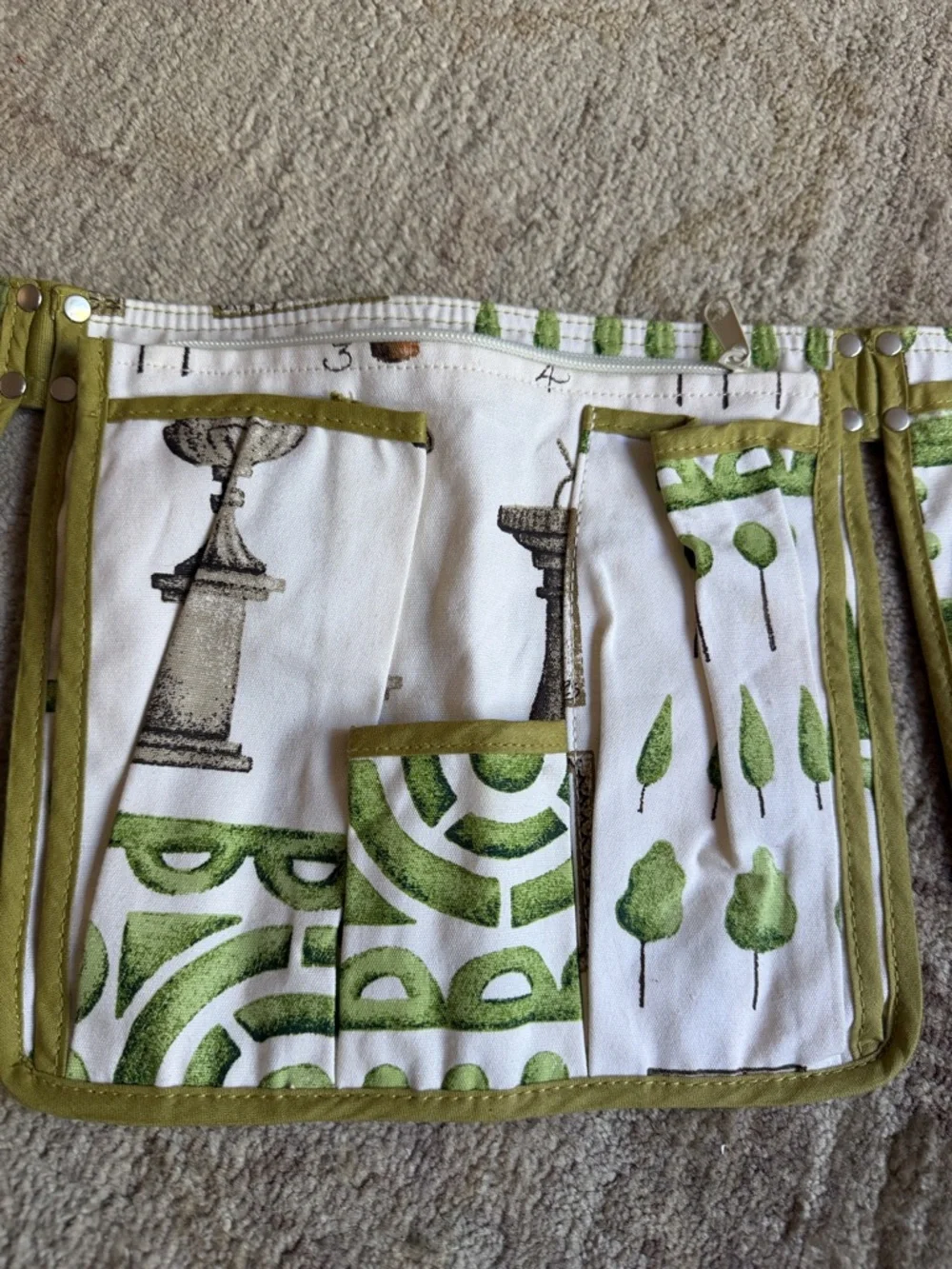 Ulster Weavers VTG Botanical Garden Tool Belt - Adjustable. UK Design Never used